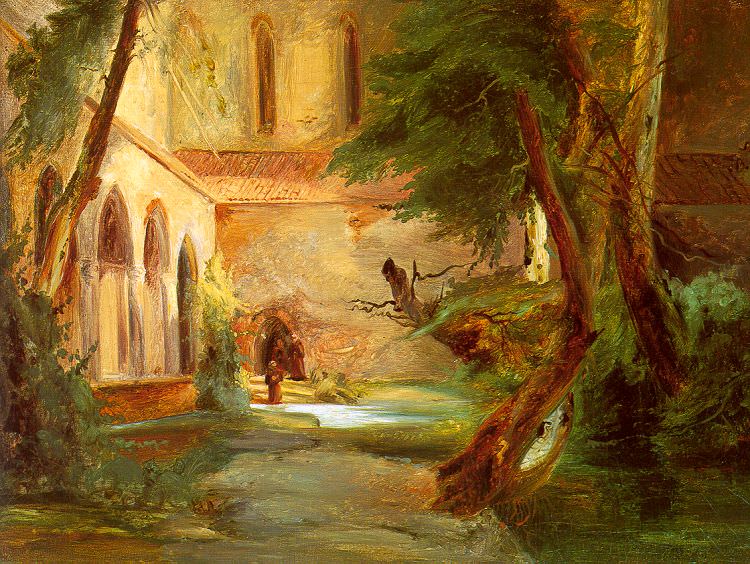 Blechen, Charles (German, 1789-1840) 4. German artists