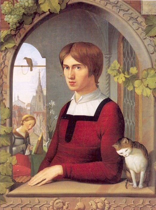 Overbeck, Johann Friedrich (German, 1789-1869). German artists