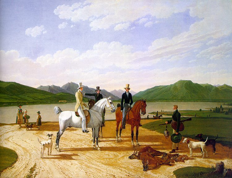 Kobell, Wilhelm von (German, 1766-1853). Немецкие художники