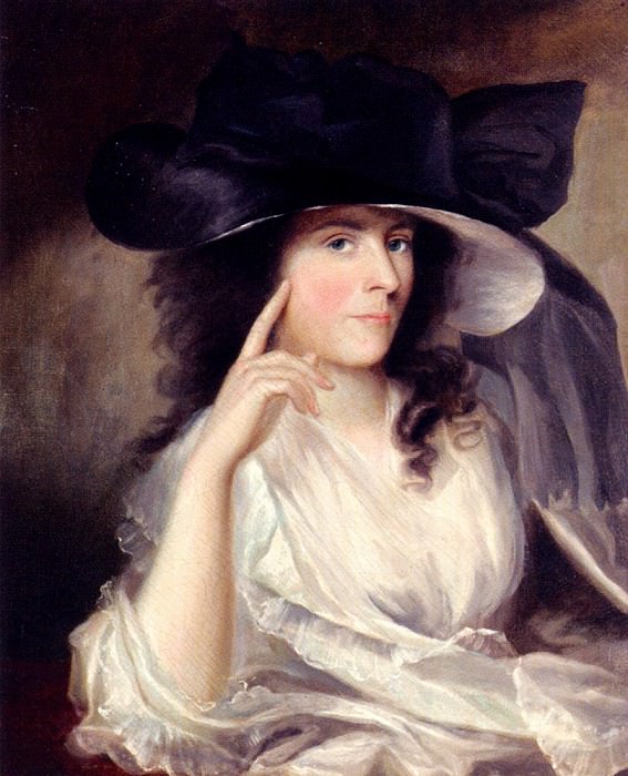 Peters Matthew William Portrait Of A Lady. German artists