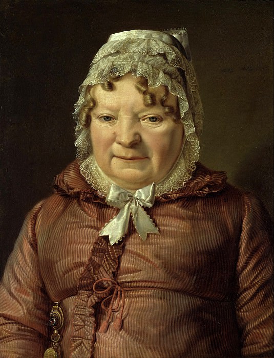 Ferdinand Georg Waldmuller (1793 - 1865) - Portrait of the Mother of Captain von Stierle-Holzmeister. Alte und Neue Nationalgalerie (Berlin)