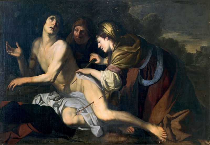 Анонимный художник, 17 век - Святой Себастьян. Галерея Боргезе