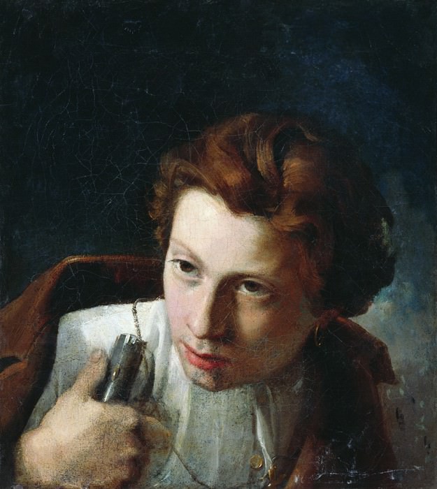 Male portrait. Vasily Maksimov
