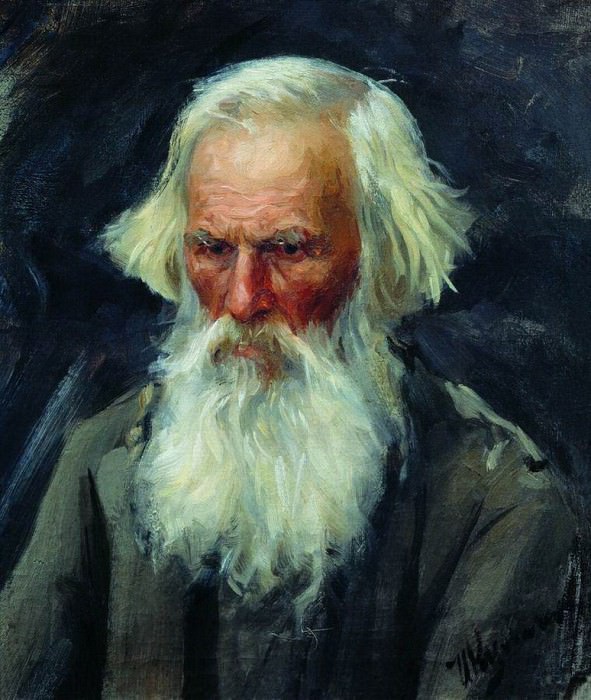 old man. Ivan Kulikov