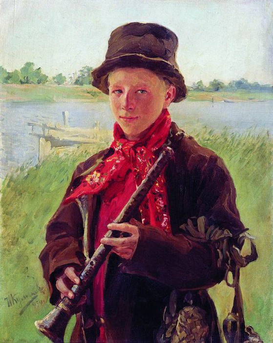 Shepherd boy. Ivan Kulikov