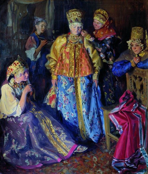 Убор невесты. 1907. Ivan Kulikov