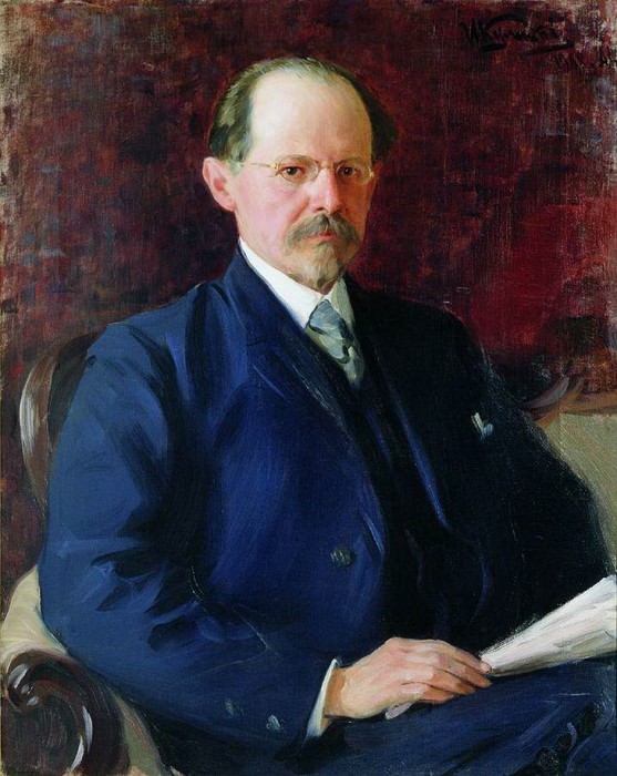 Portrait of Sergei Senkov. Ivan Kulikov