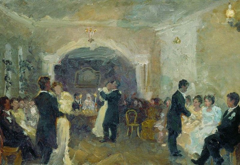 Merchant ball. Ivan Kulikov