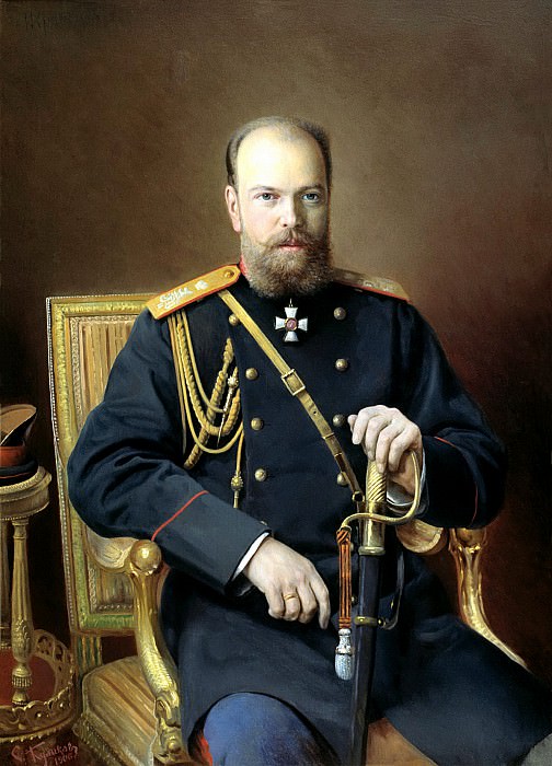 Портрет Александра III. Ivan Kulikov