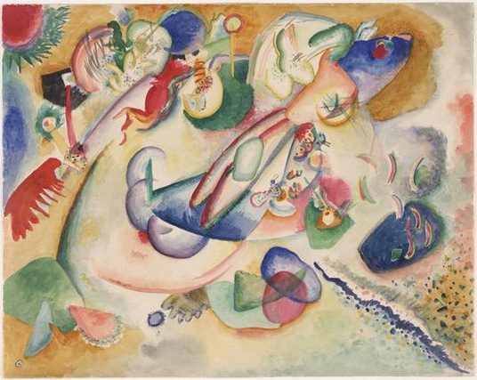 Импровизация. 1914. Vasily Kandinsky