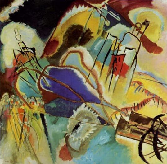 Improvisation 30 (Cannons). Vasily Kandinsky