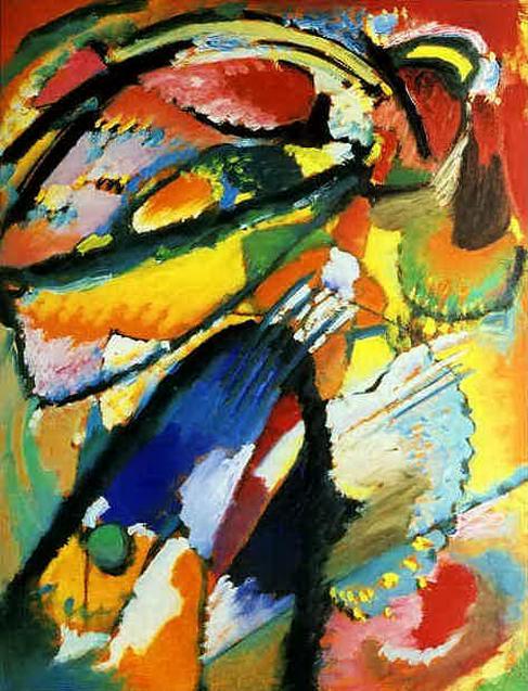 Angel of the Last Judgment. Vasily Kandinsky