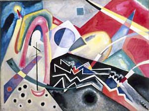 Белый зигзаг. 1922. Vasily Kandinsky