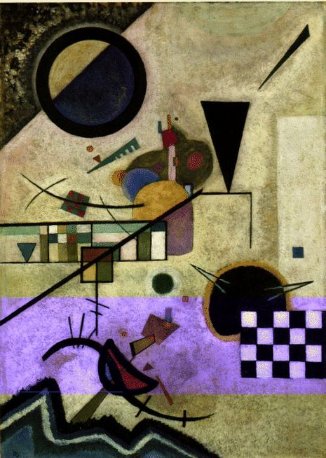 Contrasting sounds. Vasily Kandinsky