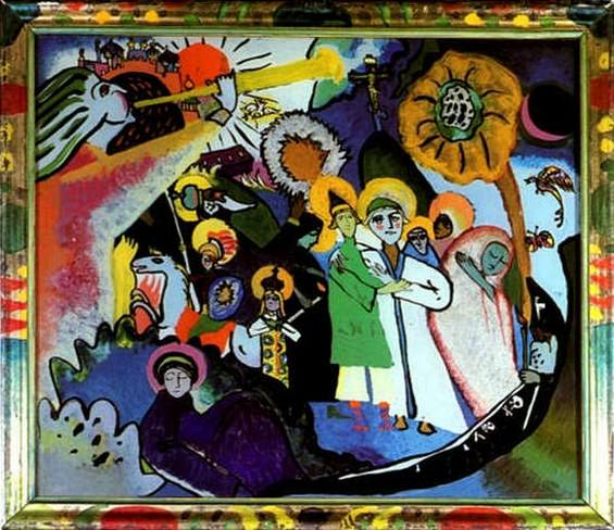 All Saints I. 1911 178. Vasily Kandinsky