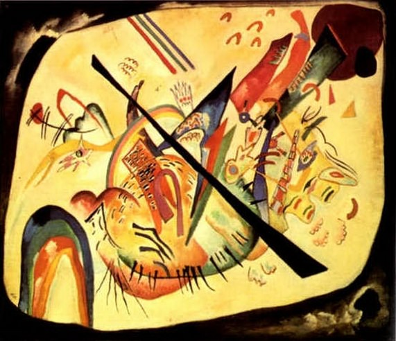Белый овал. 1919. Vasily Kandinsky