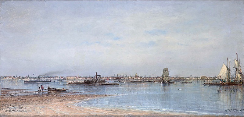 The mouth of the Neva