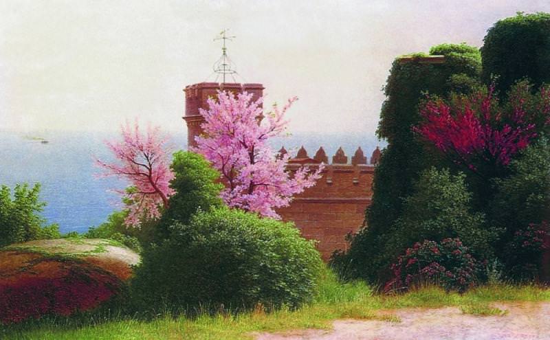 Crimean landscape Oil on canvas. Gavriil Kondratenko