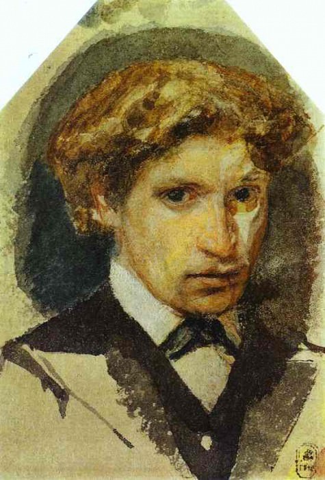 Self-Portrait. Mikhail Vrubel
