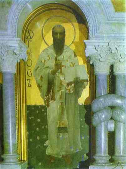 1885 Saint Cyril. Mikhail Vrubel