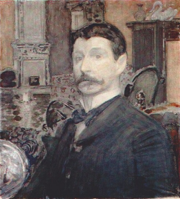 vrubel self portrait 1905. Mikhail Vrubel