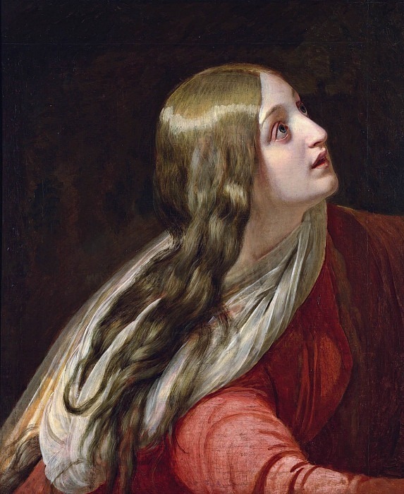 Head of Mary Magdalene. Alexander Ivanov