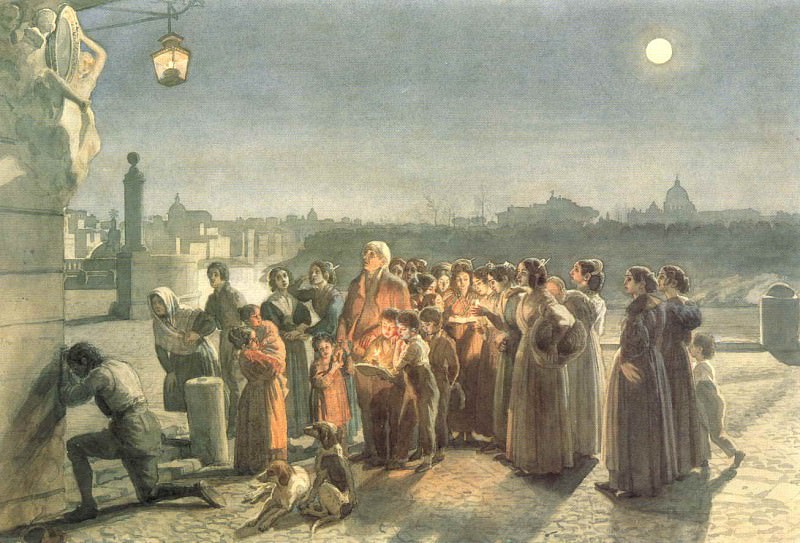 Ave Maria. 1839. Alexander Ivanov