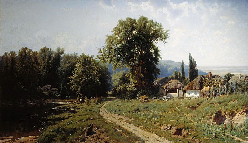 Farm in Little Russia. Konstantin Kryzhitsky