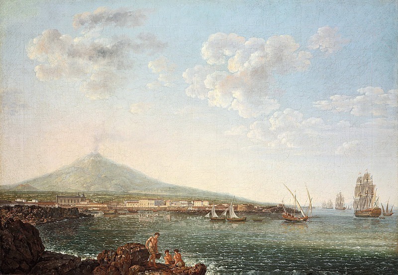View of Catania and Etna. not earlier than. Fedor Alexeev