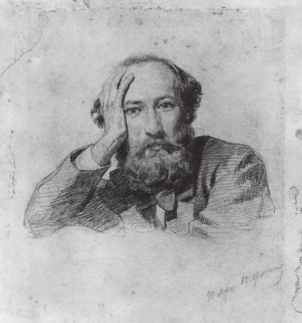 Portrait of G. P. Kondratyev. Nikolay Ge