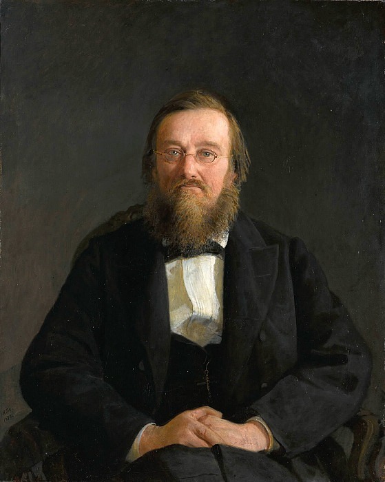 Portrait of historian Nikolai Ivanovich Kostomarov