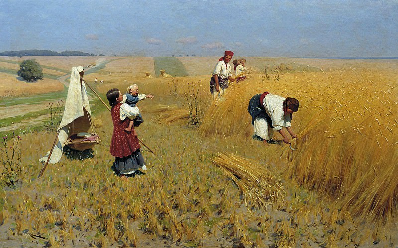 Harvest in Ukraine. Nikolai Pimonenko