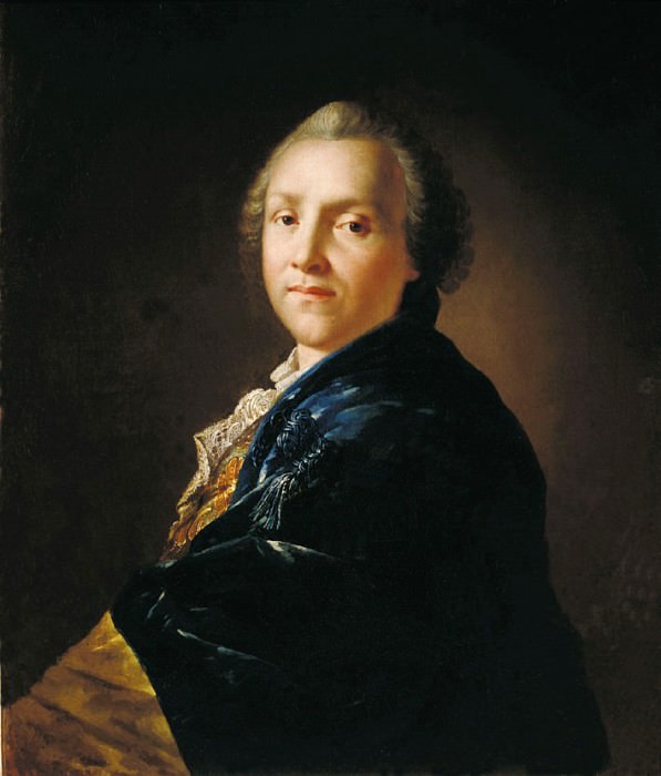 Portrait of poet and playwright Alexander Petrovich Sumarokov. Anton Losenko