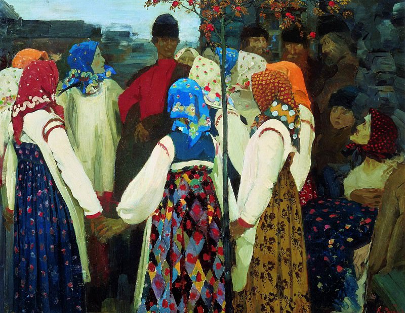 The guy got into a round dance, well, the old woman groaned. Andrei Riabushkin