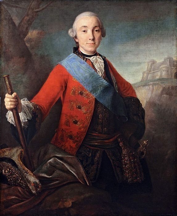 Portrait of Grand Duke Peter Fedorovich. Fedor Rokotov