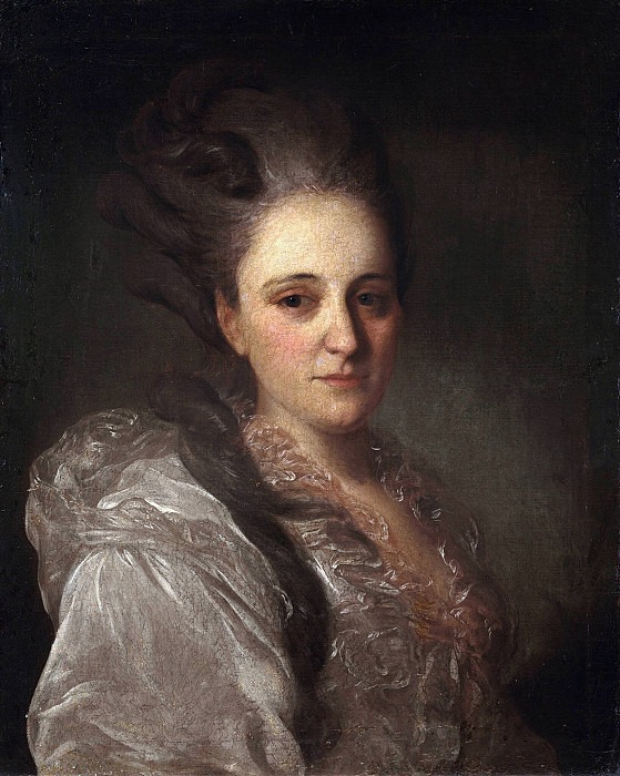Portrait of Varvara Obreskova, Fedor Rokotov