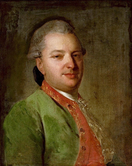 Portrait of the poet Vasily Maikov. Fedor Rokotov