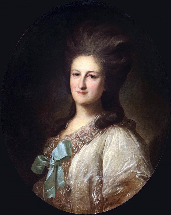 Portrait of Varvara Novosiltsova, Fedor Rokotov