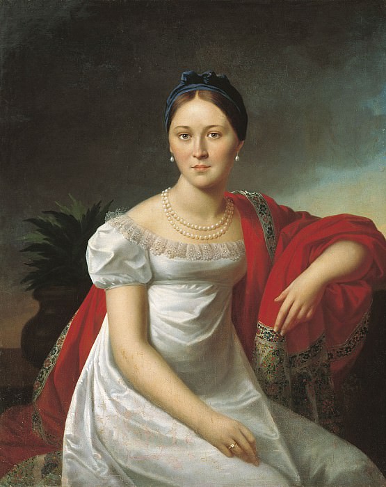 Портрет молодой женщины. Иосиф Иванович Олешкевич