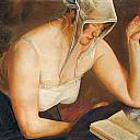 Woman Reading, Boris Grigoriev