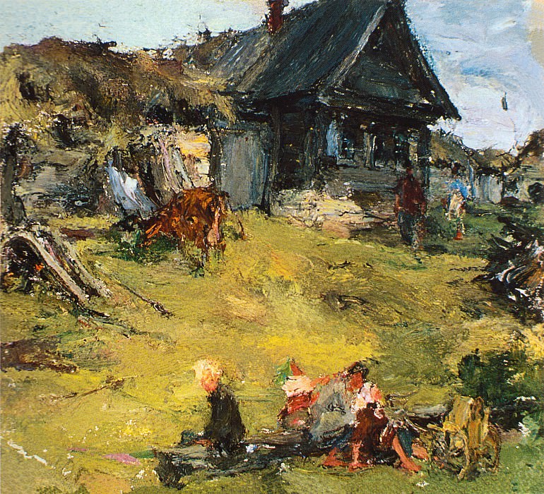 Русский дом (1910-е). Николай Иванович Фешин