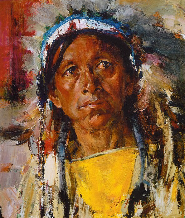 Taos chief (1927-1933). Nikolay Feshin
