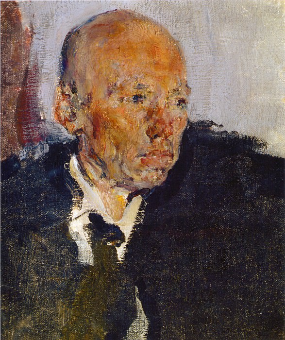 Portrait of Pavel Benkov (1923). Nikolay Feshin