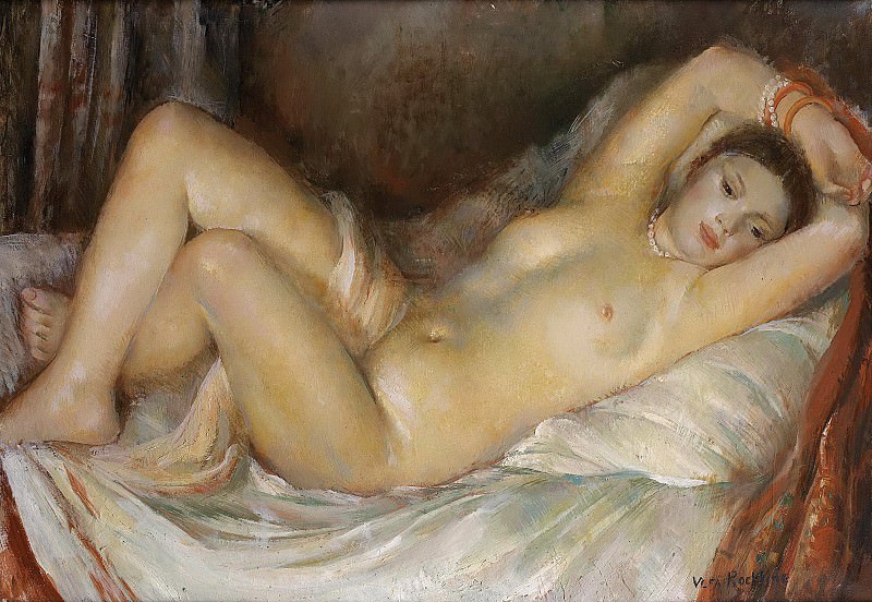 Reclining Nude, Vera Rockline