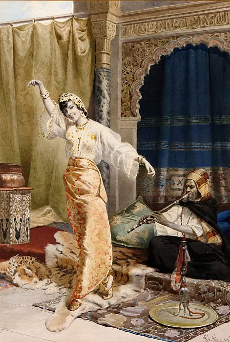 Oriental Dancer. Vincent Stiepevich