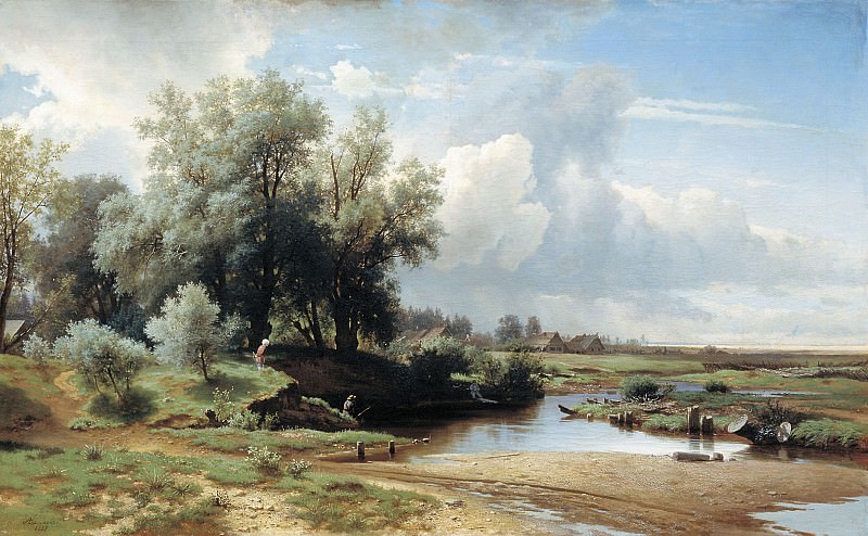Landscape , Lev Kamenev