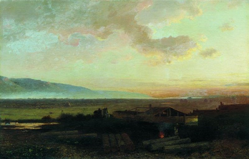 Sunset. Lev Kamenev