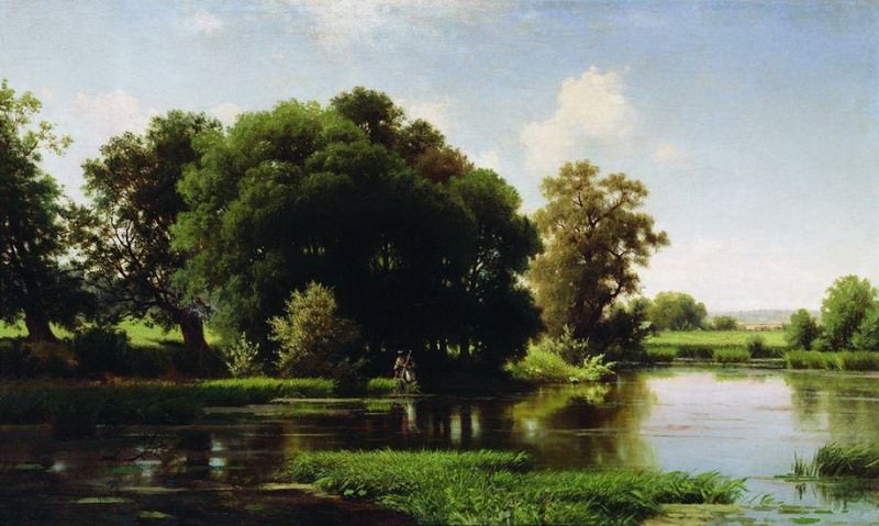 Pond. Lev Kamenev