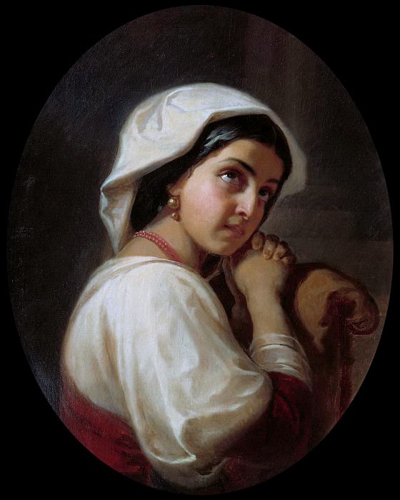 Italian Woman. Konstantin Flavizky