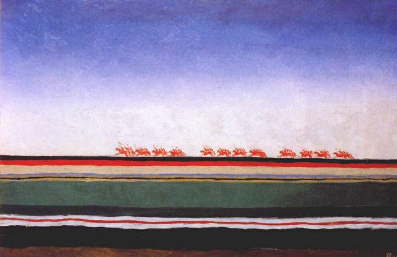 malevich red cavalry 1930-1. Kazimir Malevich